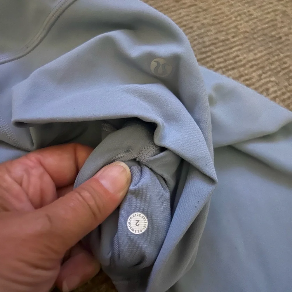 Light Blue Lululemon Leggings - Picture 4 of 4